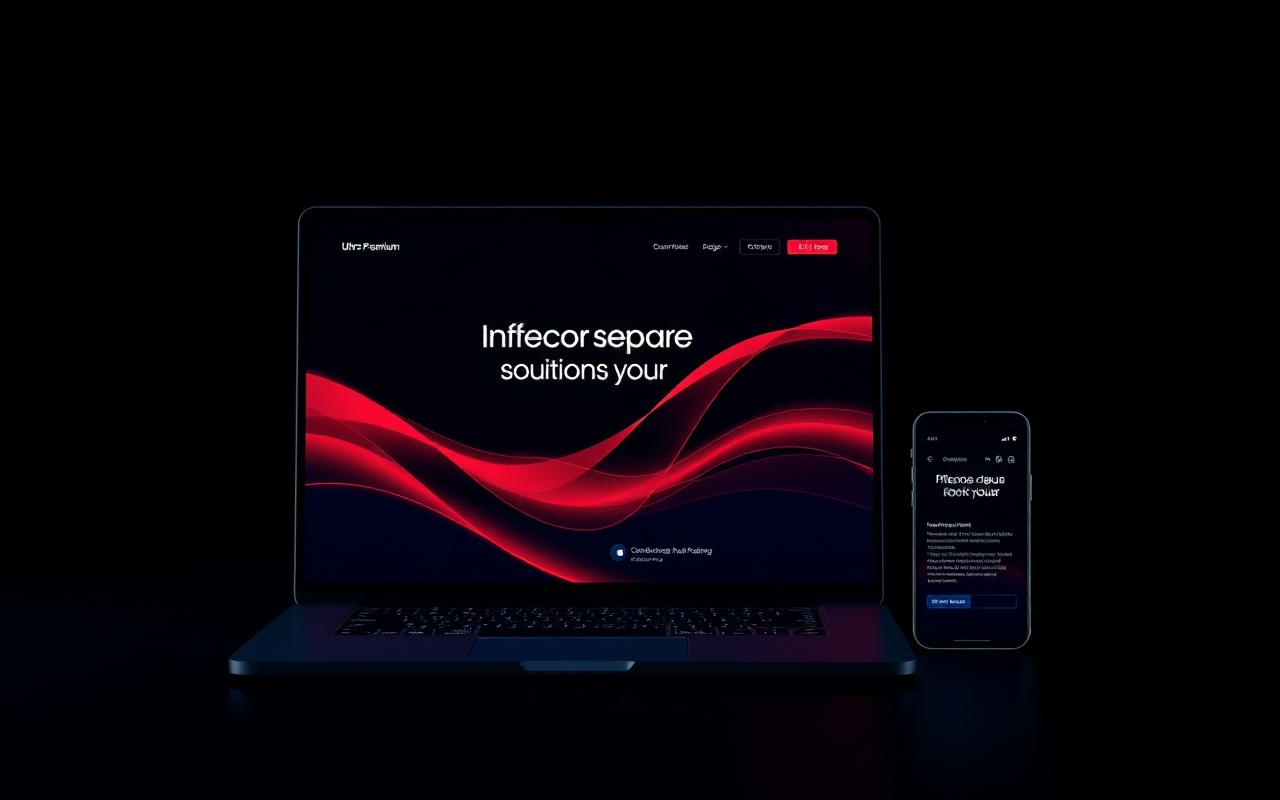 Business Websites interface preview
